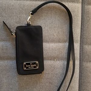 ID wallet and lanyard